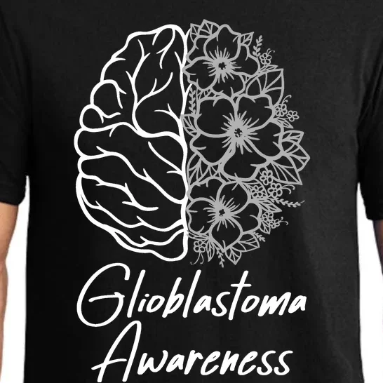 Glioblastoma Awareness Gray Ribbon Pajama Set