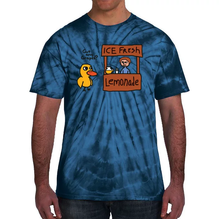 Got Any Grapes Funny Duck Ice Fresh Lemonade Tie-Dye T-Shirt