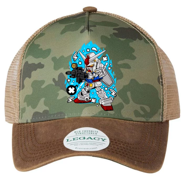 Gundam Addict Legacy Tie Dye Trucker Hat