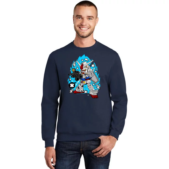 Gundam Addict Tall Sweatshirt