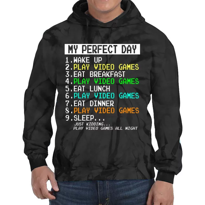 Gaming Apparel Gamer Gifts Tie Dye Hoodie