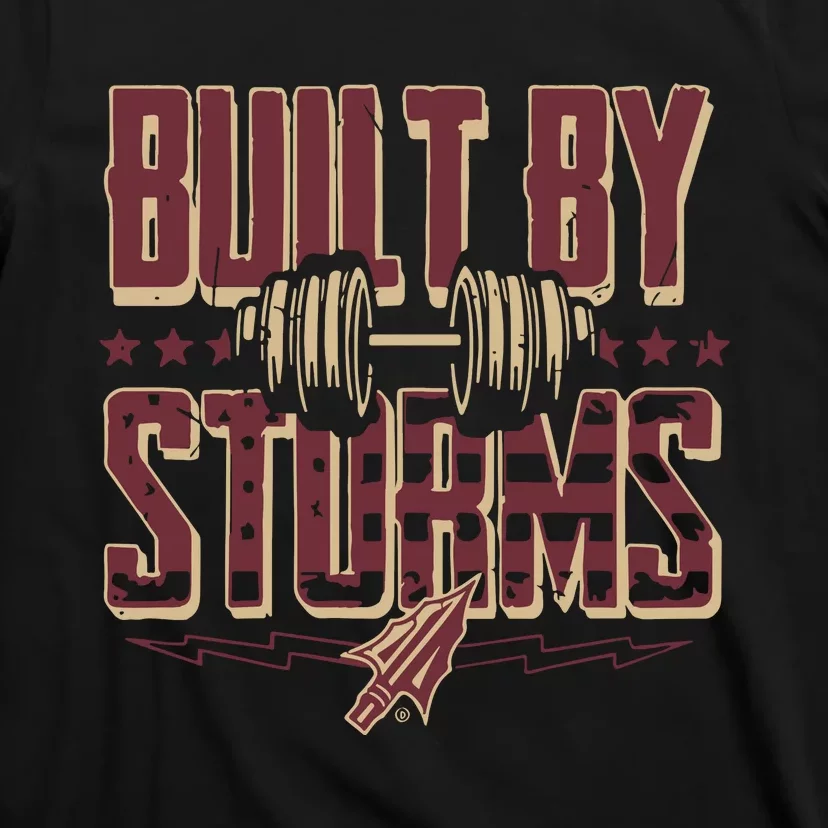 Garnet And Gold Built By Storms T-Shirt