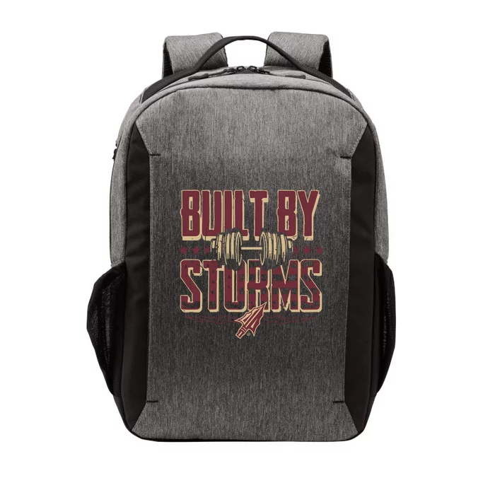 Garnet And Gold Built By Storms Vector Backpack