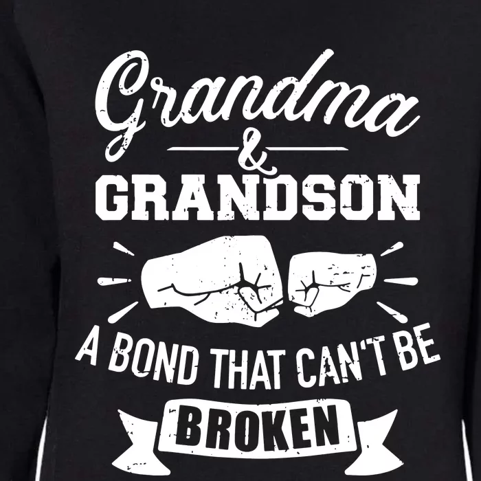 Grandma And Grandson Bond That CanT Be Broken Womens California Wash Sweatshirt