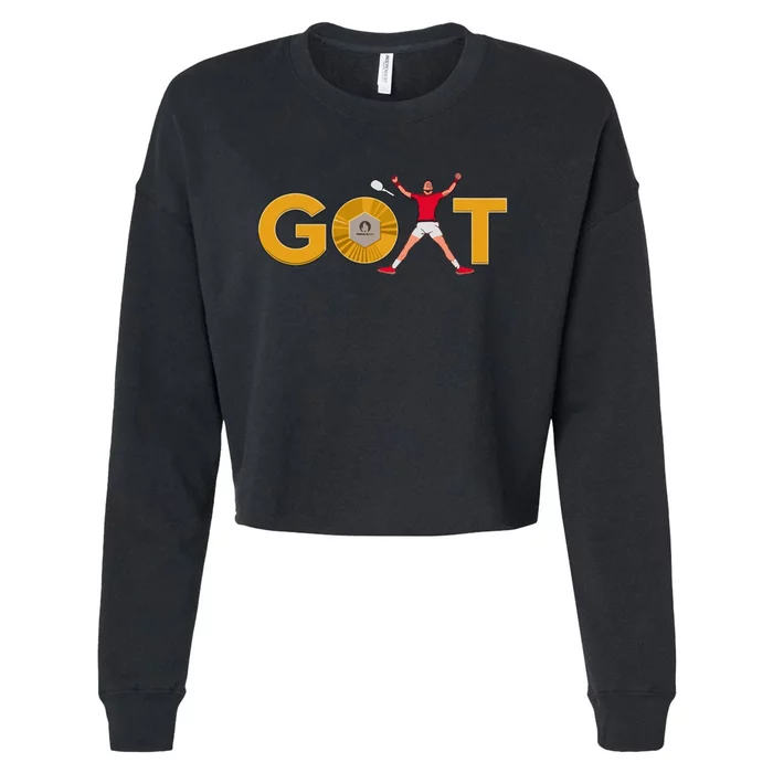 Goat Arena Cropped Pullover Crew