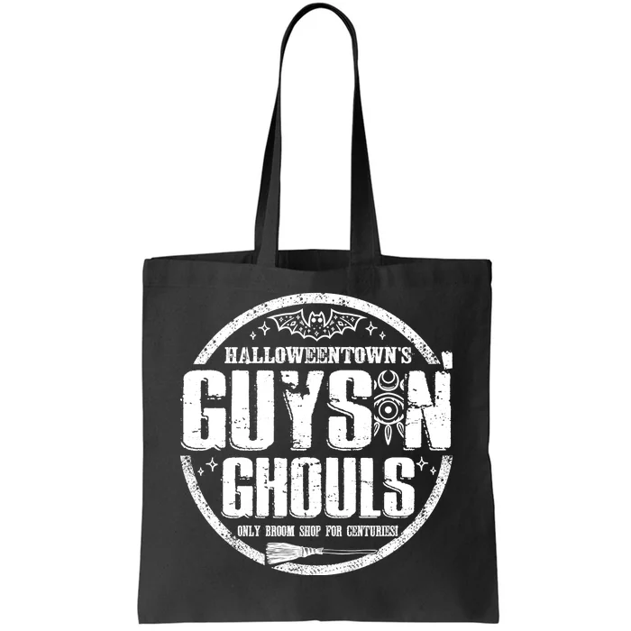 Guys And Ghouls Halloween Only Broom Shop Guys And Ghouls Hallo Tote Bag