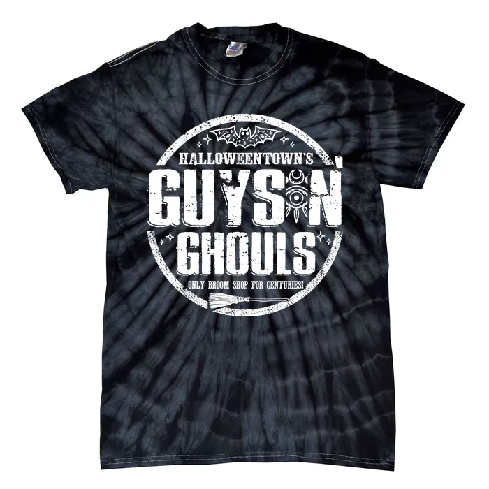 Guys And Ghouls Halloween Only Broom Shop Guys And Ghouls Hallo Tie-Dye T-Shirt