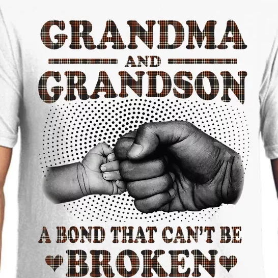 Grandma and Grandson A Bond That Can't Be Broken Mother Day Pajama Set