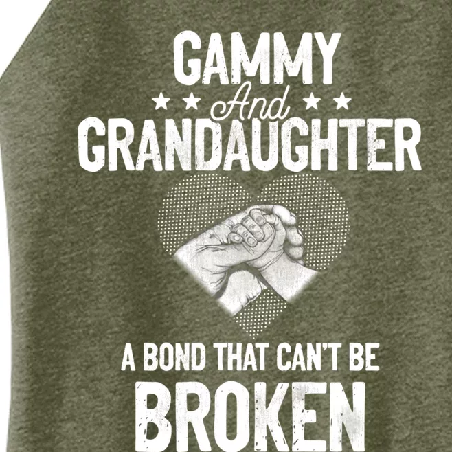 Gammy And Granddaughter A Bond That Can't Be Broken Gift Women’s Perfect Tri Rocker Tank