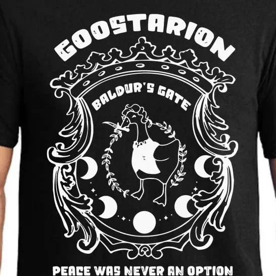 Goose Astarion Honk Peace Was Never An Option Pajama Set