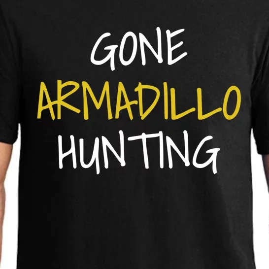 Gone Armadillo Hunting Gift Pajama Set