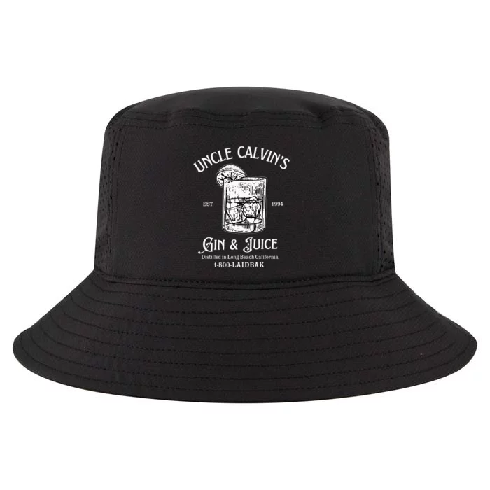 Gin And Juice Est 1994 Distilled In Long Beach California Cool Comfort Performance Bucket Hat