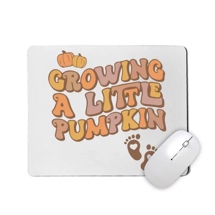 Growing A Little Pumpkin Thanksgiving Pregnancy Mousepad