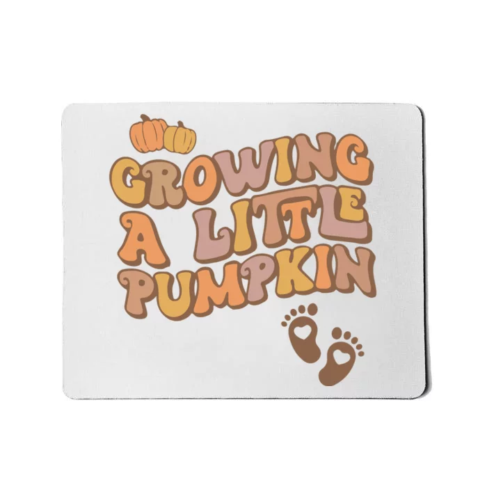 Growing A Little Pumpkin Thanksgiving Pregnancy Mousepad