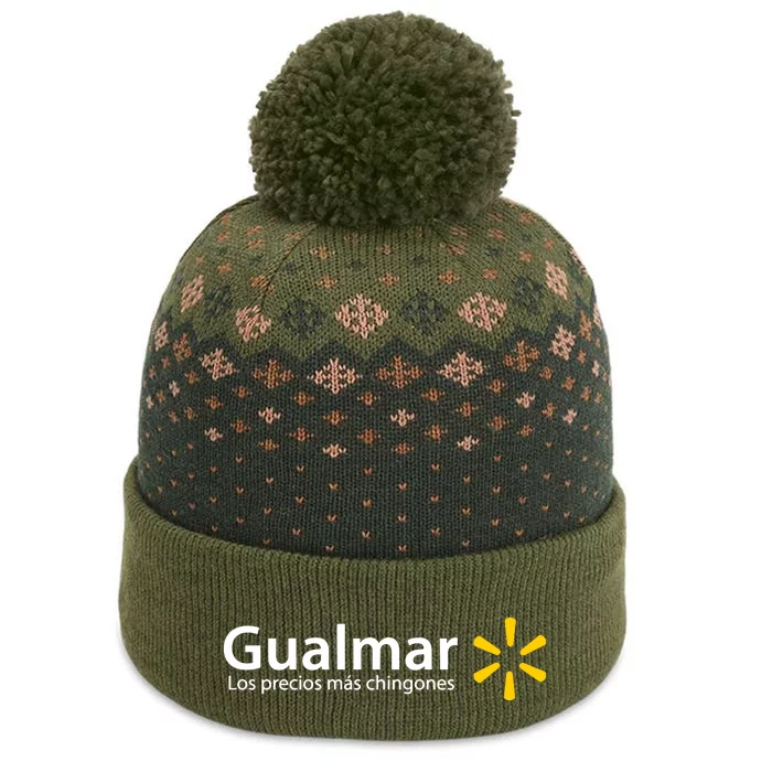 Gualmar Ahorra Lana Vive Chingon The Baniff Cuffed Pom Beanie