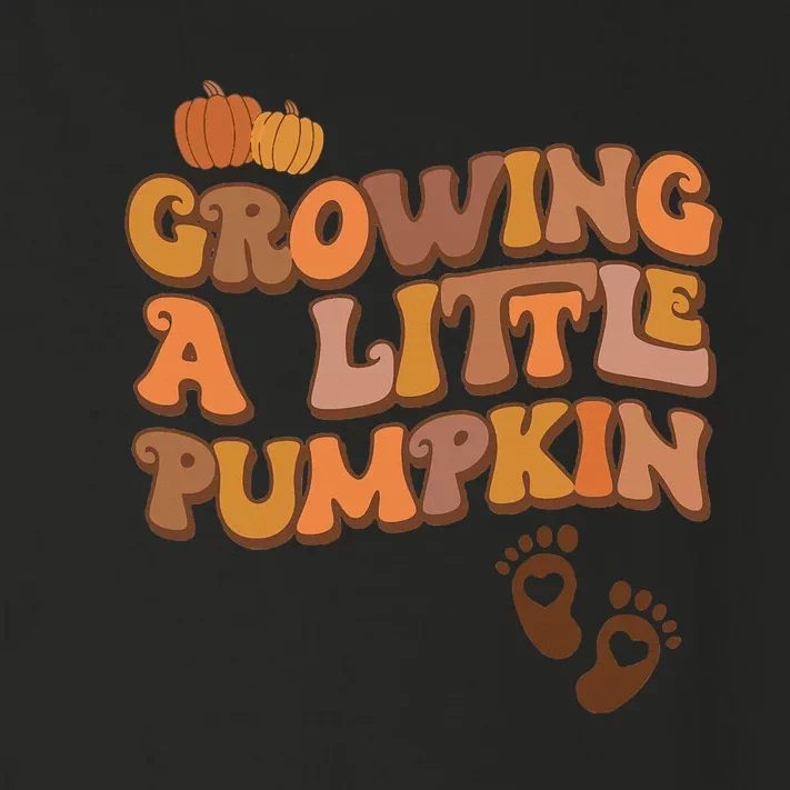 Growing A Little Pumpkin Thanksgiving Pregnancy Announcement Toddler Long Sleeve Shirt