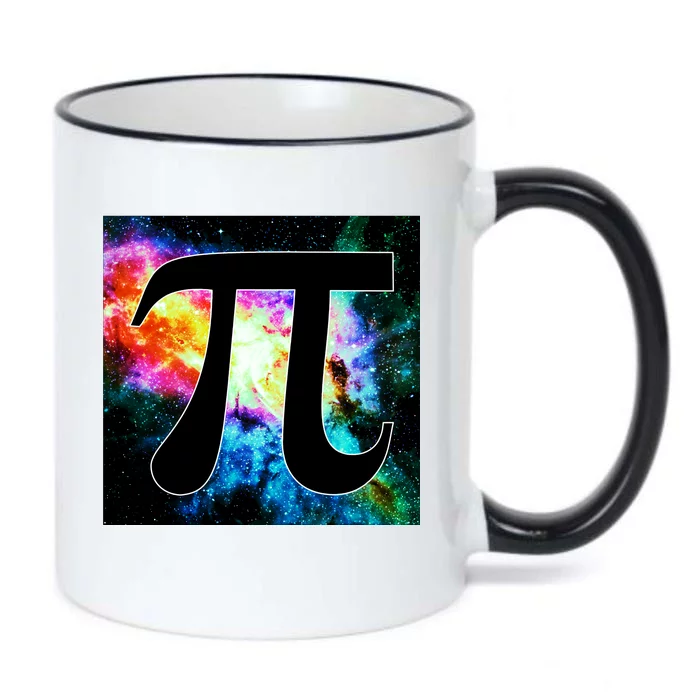 Galactic Pi Galaxy Infinity Black Color Changing Mug