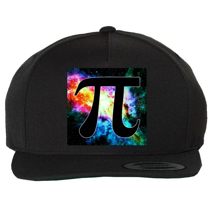 Galactic Pi Galaxy Infinity Wool Snapback Cap