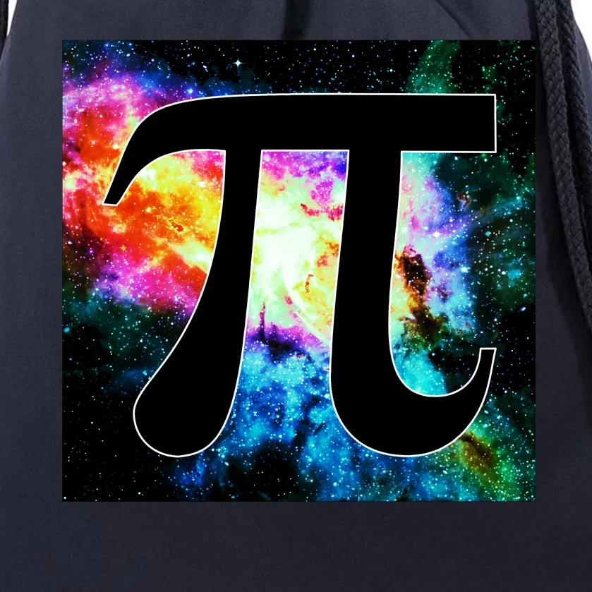 Galactic Pi Galaxy Infinity Drawstring Bag