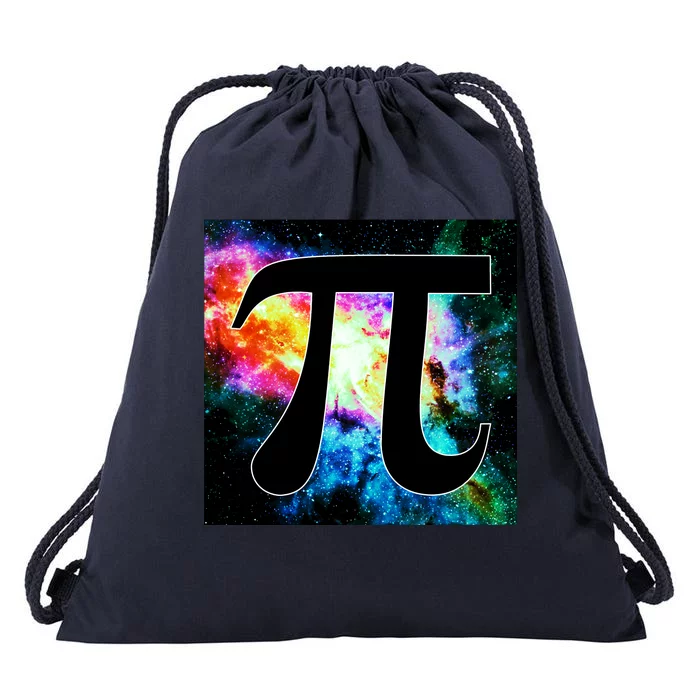 Galactic Pi Galaxy Infinity Drawstring Bag