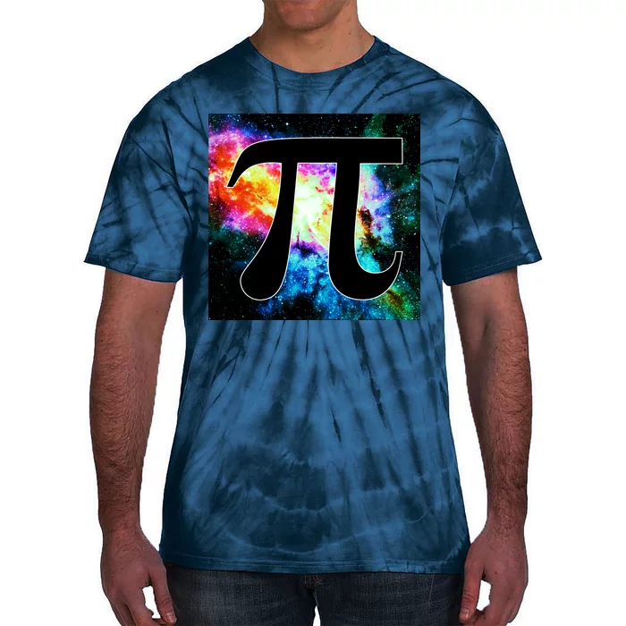 Galactic Pi Galaxy Infinity Tie-Dye T-Shirt