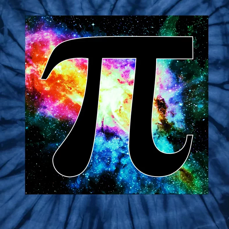 Galactic Pi Galaxy Infinity Tie-Dye T-Shirt