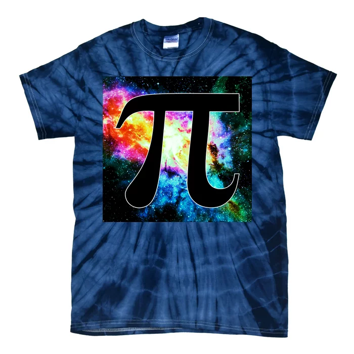 Galactic Pi Galaxy Infinity Tie-Dye T-Shirt