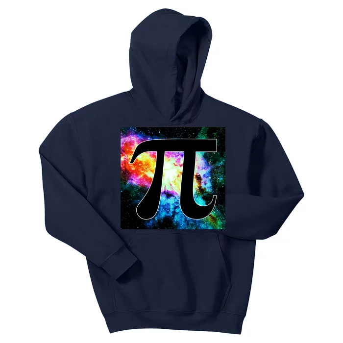 Galactic Pi Galaxy Infinity Kids Hoodie