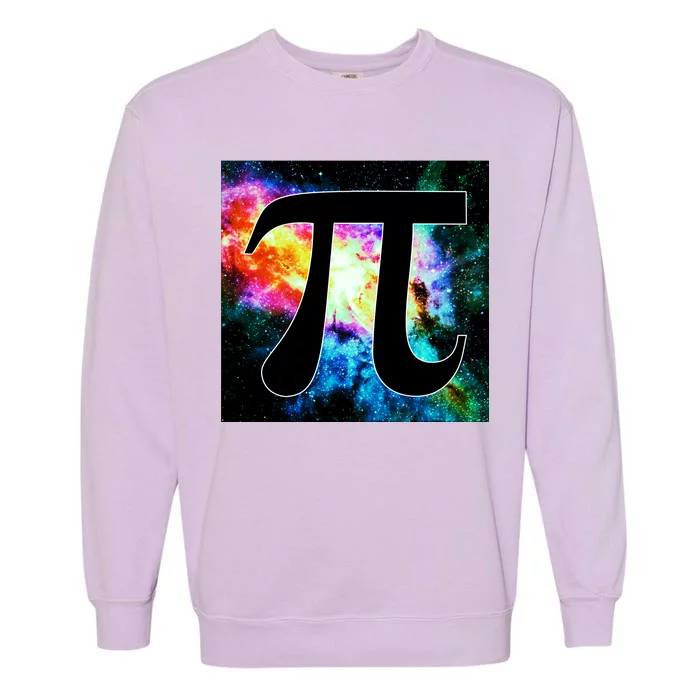 Galactic Pi Galaxy Infinity Garment-Dyed Sweatshirt