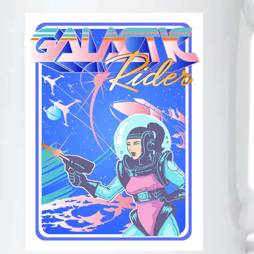 Galactic Rider Black Color Changing Mug