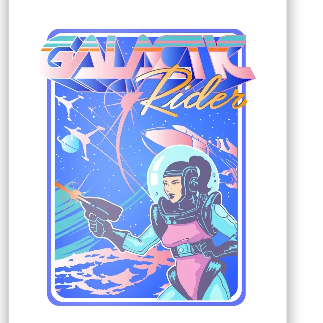 Galactic Rider Poster