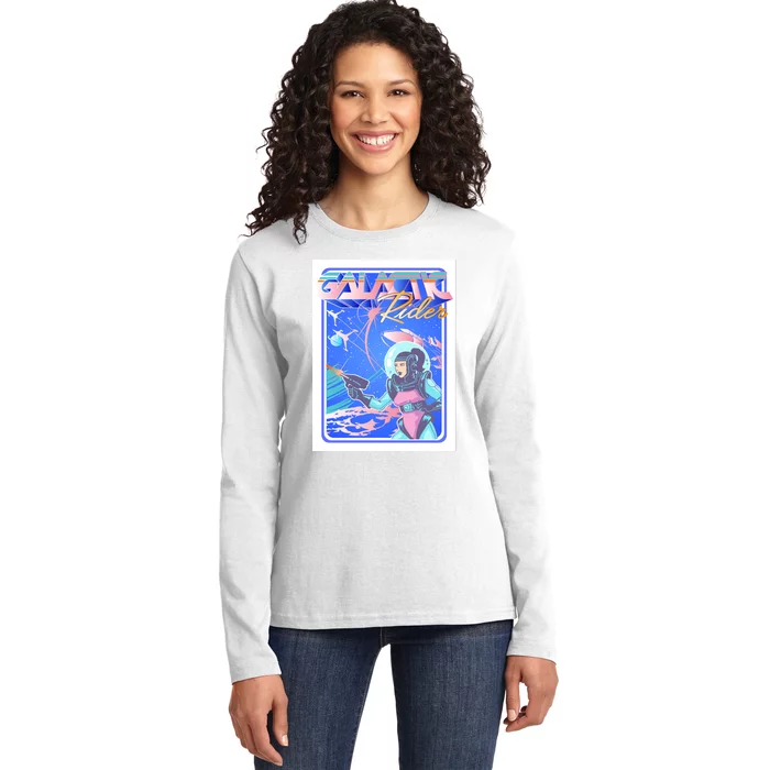 Galactic Rider Ladies Long Sleeve Shirt