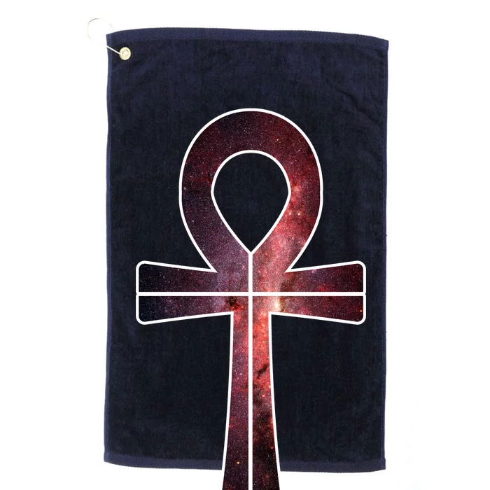 Galaxy Ankh Platinum Collection Golf Towel