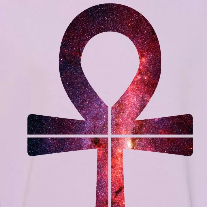 Galaxy Ankh Garment-Dyed Sweatshirt