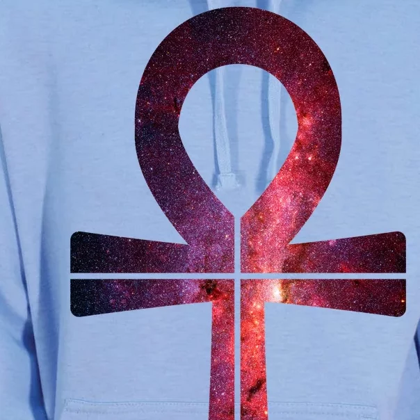 Galaxy Ankh Unisex Surf Hoodie