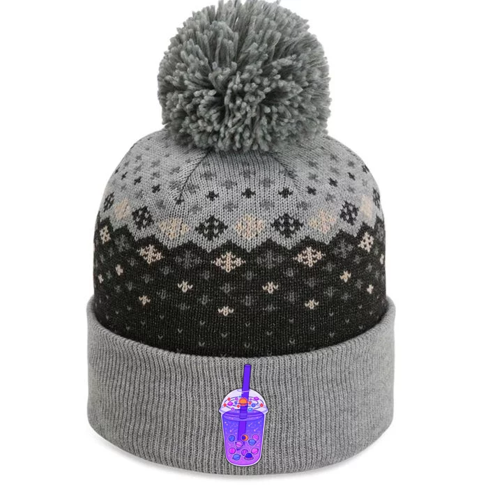 Galaxy Boba The Baniff Cuffed Pom Beanie