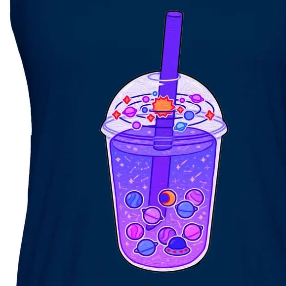 Galaxy Boba Ladies Essential Flowy Tank