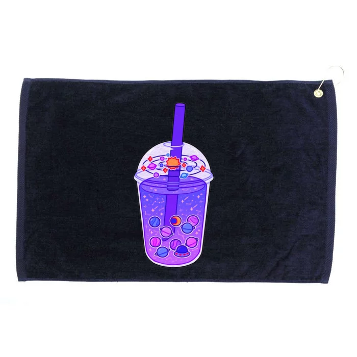 Galaxy Boba Grommeted Golf Towel