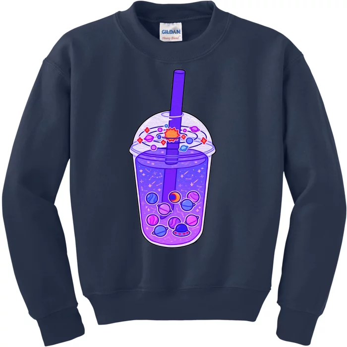 Galaxy Boba Kids Sweatshirt