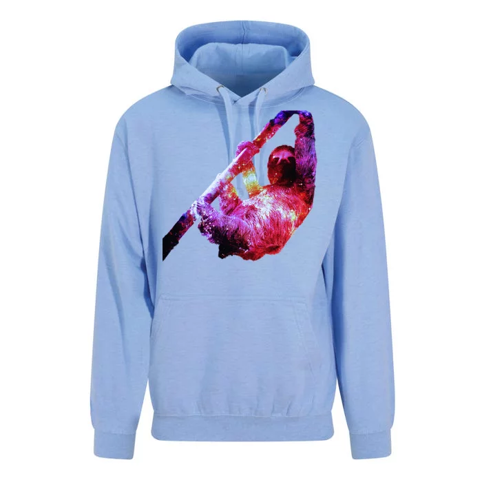 Galaxy Sloth Nebula Unisex Surf Hoodie