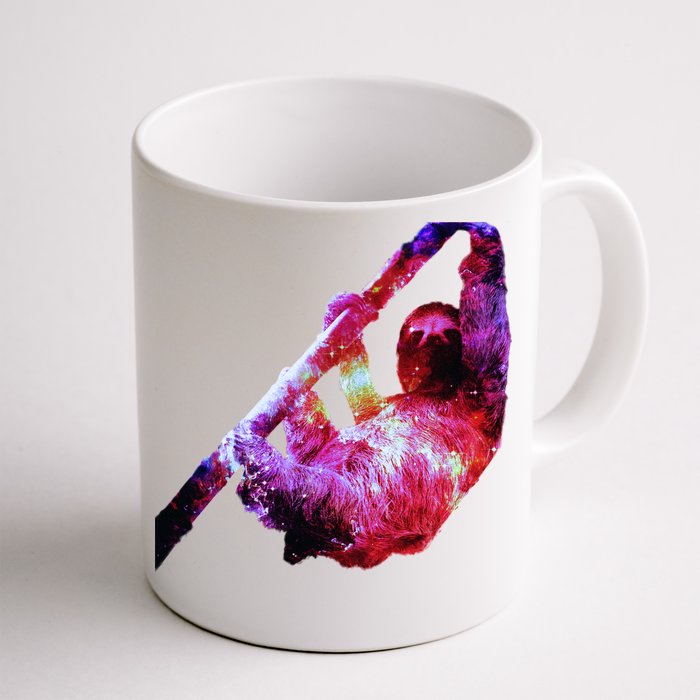 Galaxy Sloth Nebula Front & Back Coffee Mug