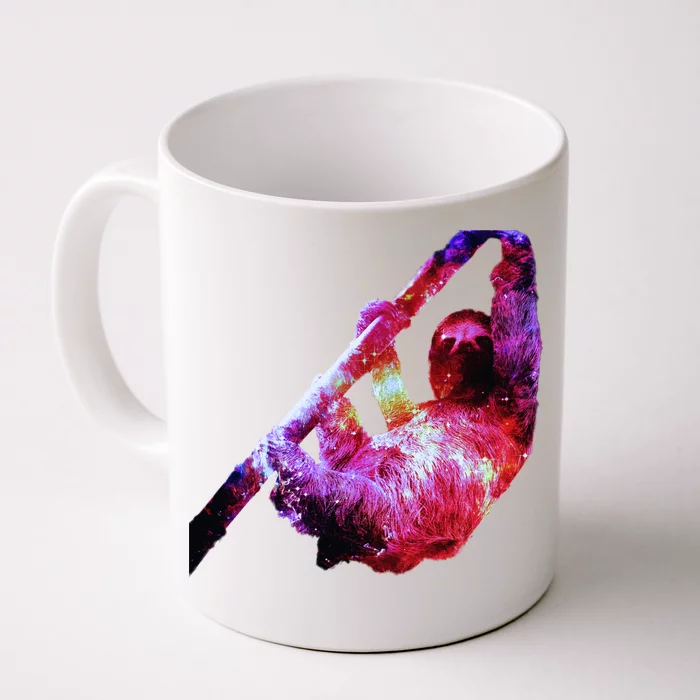 Galaxy Sloth Nebula Front & Back Coffee Mug