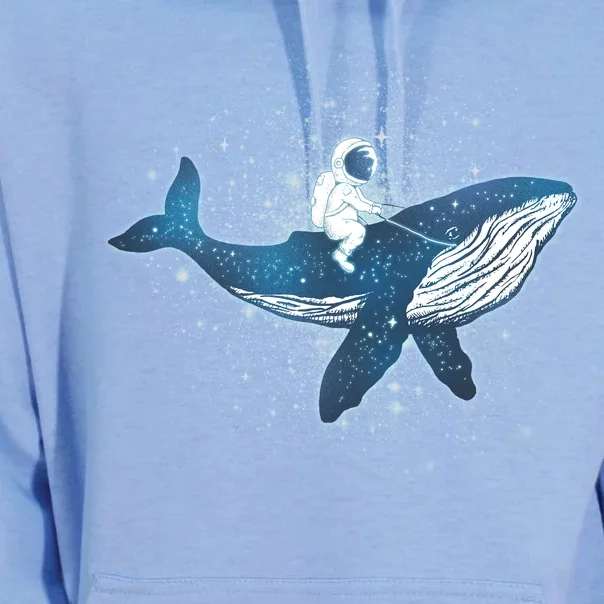 Galaxy Space Astronaut Whale Unisex Surf Hoodie