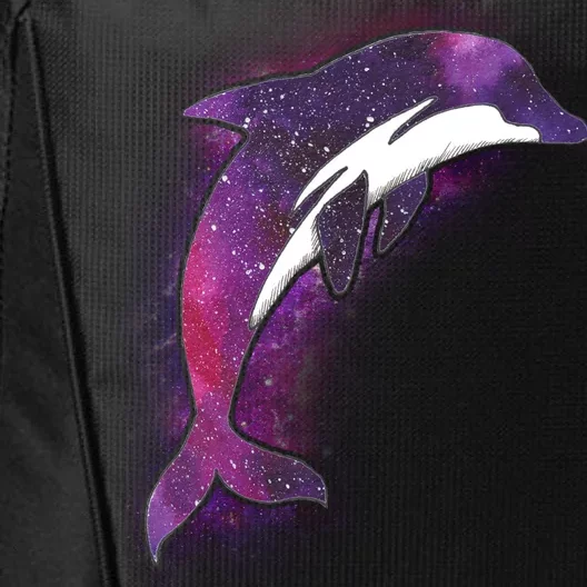 Galaxy Stars Dolphin City Backpack