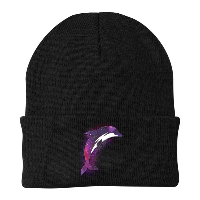 Galaxy Stars Dolphin Knit Cap Winter Beanie