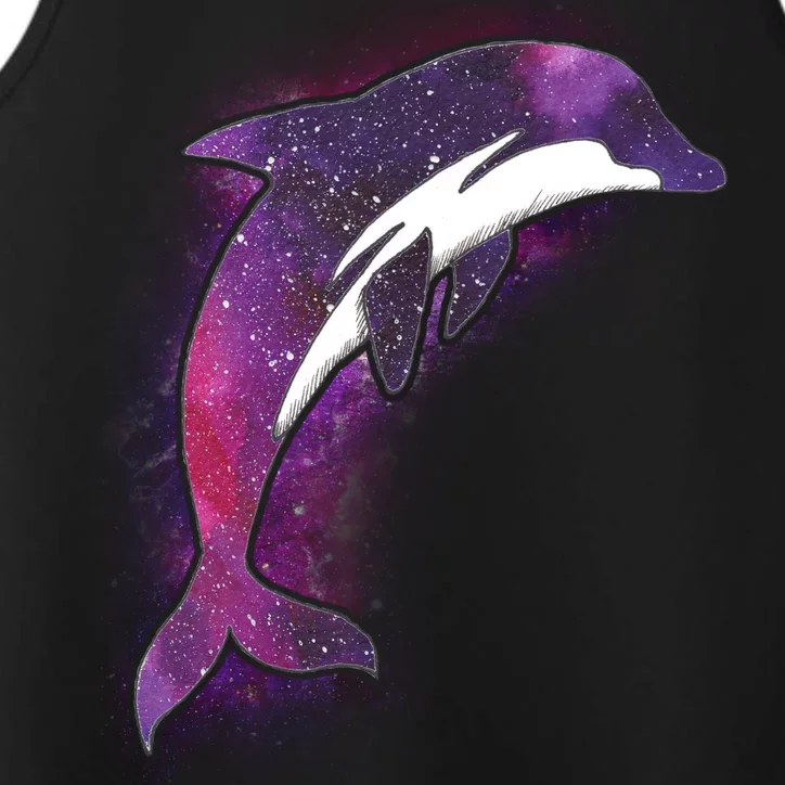 Galaxy Stars Dolphin Performance Tank