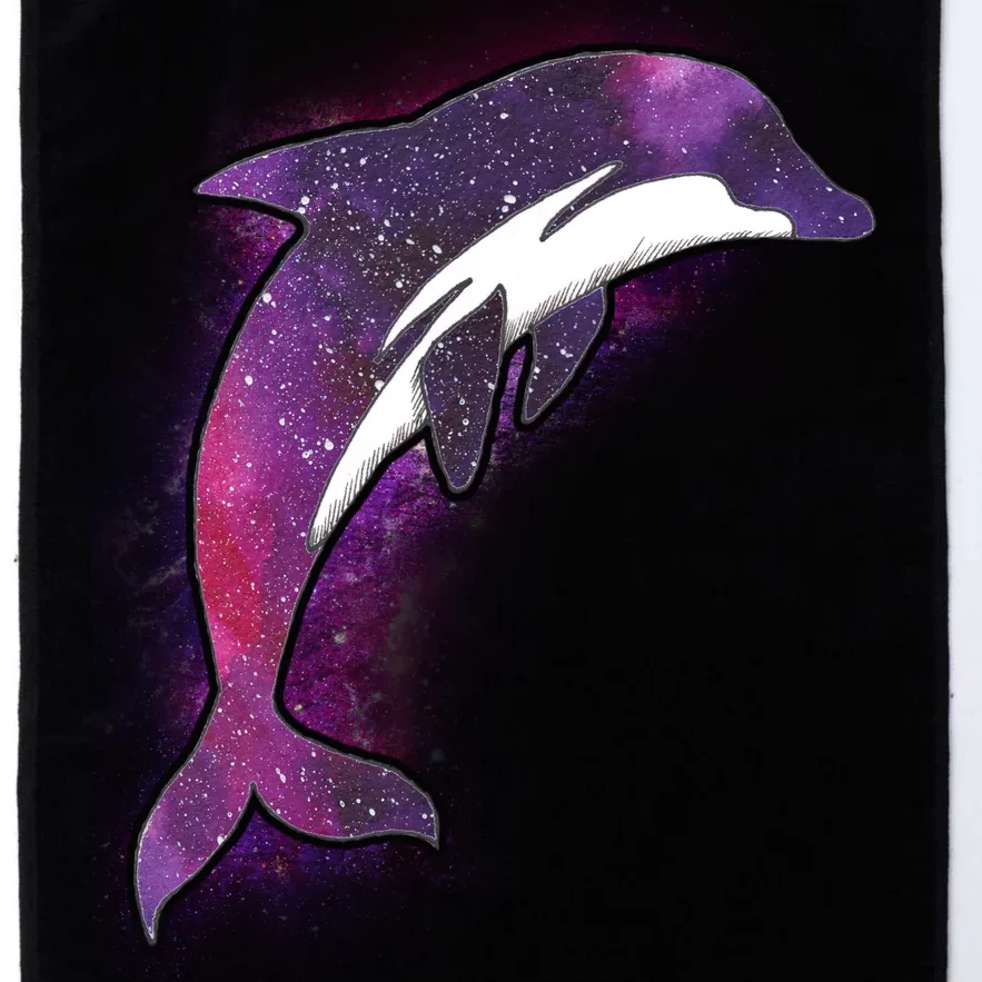 Galaxy Stars Dolphin Platinum Collection Golf Towel