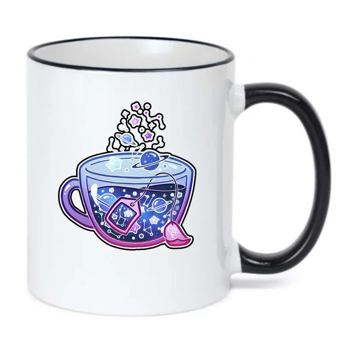 Galaxy Tea Cool Space Graphic Black Color Changing Mug