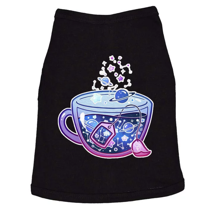 Galaxy Tea Cool Space Graphic Doggie Tank