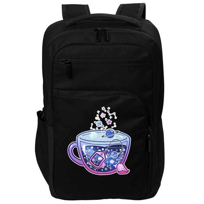 Galaxy Tea Cool Space Graphic Impact Tech Backpack